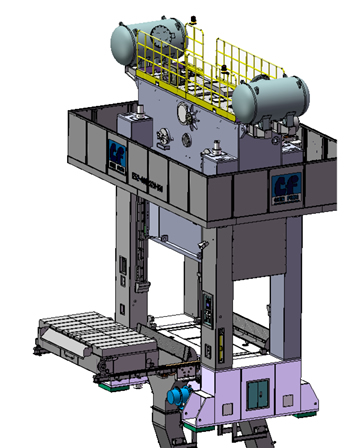 Straight Side, Double point, Eccentric Gear Press